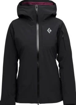 Recon Insulated Shell naisten hybriditakki, musta-Black Diamond Hot