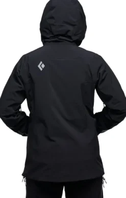 Recon Insulated Shell naisten hybriditakki, musta-Black Diamond Hot