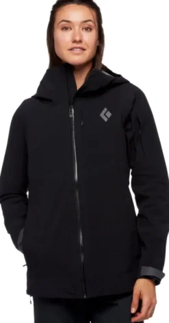 Recon Stretch naisten laskettelutakki, musta-Black Diamond Sale