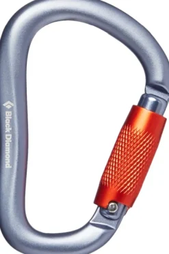Rocklock Twistlock lukittava karabiinihaka, harmaa-Black Diamond Outlet