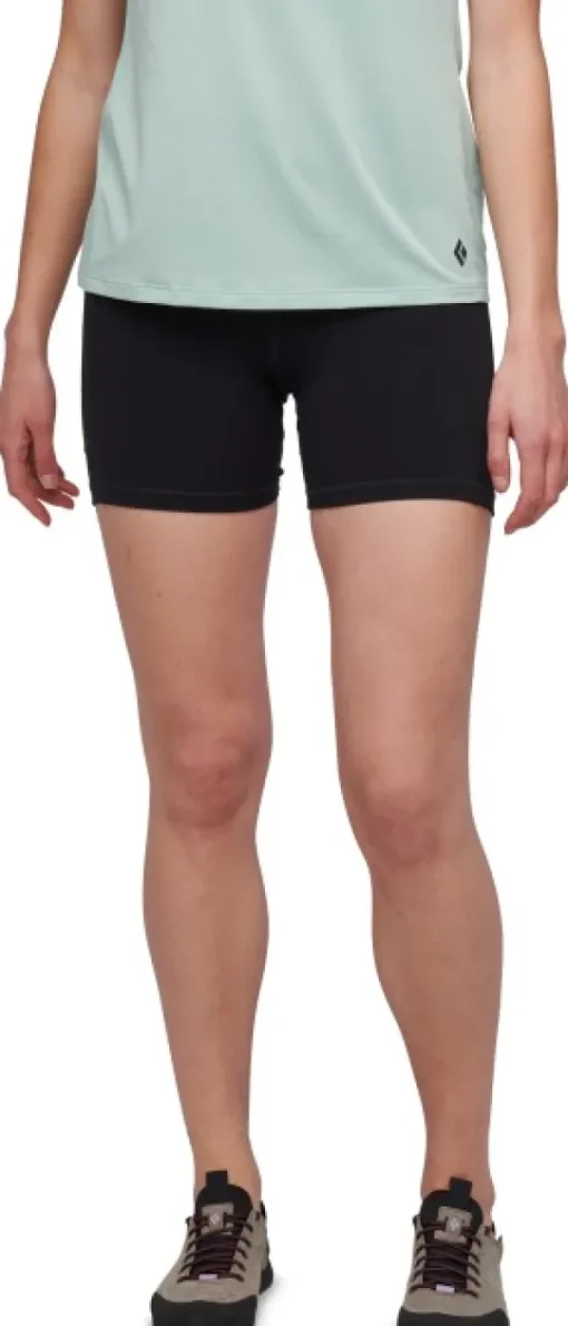 Sessions Shorts 5 In naisten ulkoilushortsit, musta-Black Diamond Online