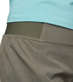 Sierra naisten shortsit, maastonvihreät-Black Diamond Hot
