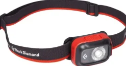 Black Diamond Sprint 225 otsalamppu, musta/punainen Sale