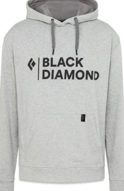 Black Diamond Stacked Logo Hoody huppari, vaaleanharmaa Fashion
