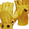 Stone Gloves nahkaiset kynsikkäät, Natural-Black Diamond Outlet