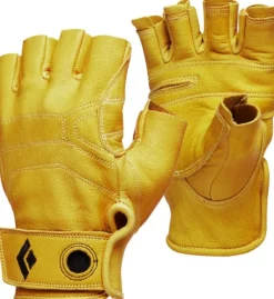 Stone Gloves nahkaiset kynsikkäät, Natural-Black Diamond Outlet