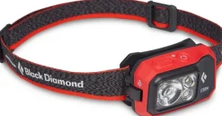 Storm 450 Headlamp vedenkestävä otsalamppu, punainen/musta-Black Diamond Sale
