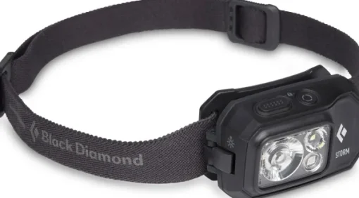 Black Diamond Storm 450 Headlamp otsalamppu, musta Outlet