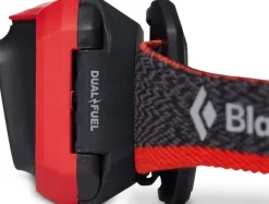 Storm 450 Headlamp vedenkestävä otsalamppu, punainen/musta-Black Diamond Sale