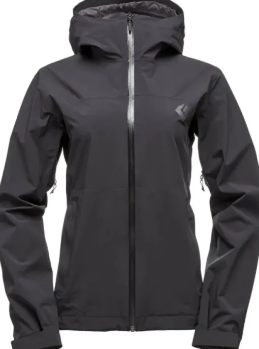 Stormline Stretch naisten kuoritakki, musta-Black Diamond Clearance
