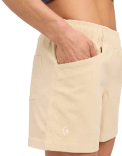 Black Diamond W Dirtbag Twill Shorts White Oak Sale