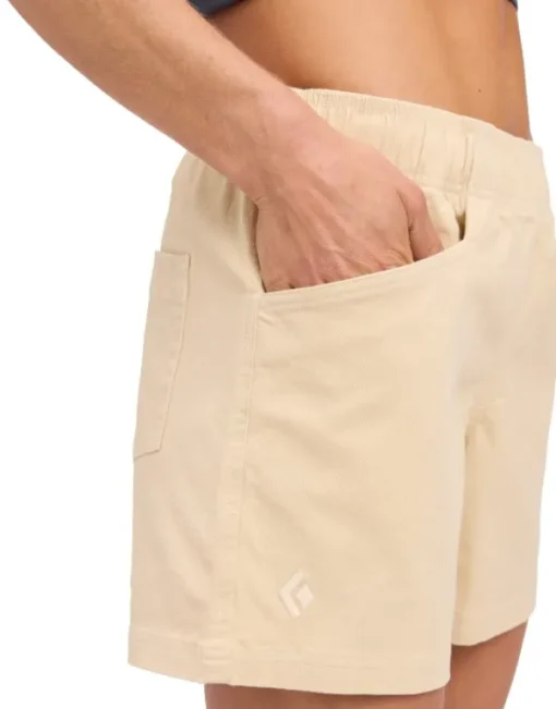 Black Diamond W Dirtbag Twill Shorts White Oak Sale