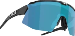 Breeze Matt Black + Brown w Blue Multi + Spare lens Orange urheilulasit-Bliz Sale