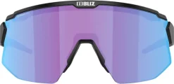 Breeze Matt Black + Violet w Blue Multi + Spare lens: Brown w Silver Mirror urheilulasit-Bliz Clearance