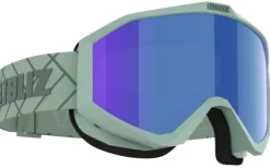 Bliz Liner laskettelulasit, Matt Green/Dark Green Logo/Brown Blue Best
