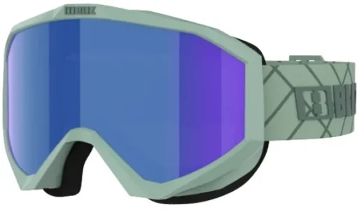 Bliz Liner laskettelulasit, Matt Green/Dark Green Logo/Brown Blue Best