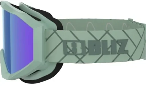 Bliz Liner laskettelulasit, Matt Green/Dark Green Logo/Brown Blue Best