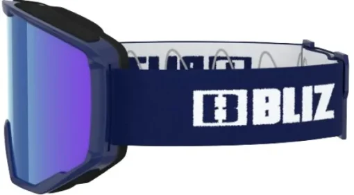Spark Dark Blue with Brown & Blue laskettelulasit-Bliz Outlet