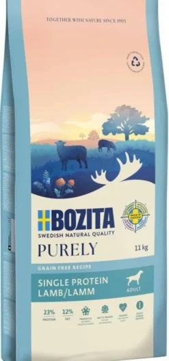 Dog Purely Adult Lamb 11 kg-Bozita Online