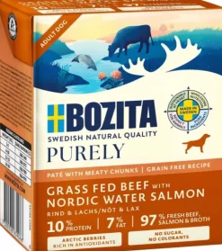 Dog Purely Pate Salmon 370 g-Bozita Sale