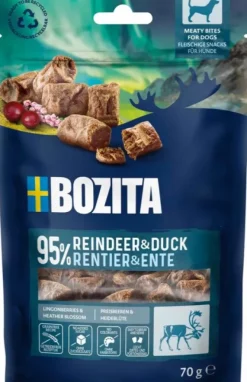 Bozita Snacks Meaty Bites Reindeer & Duck 70 g Sale