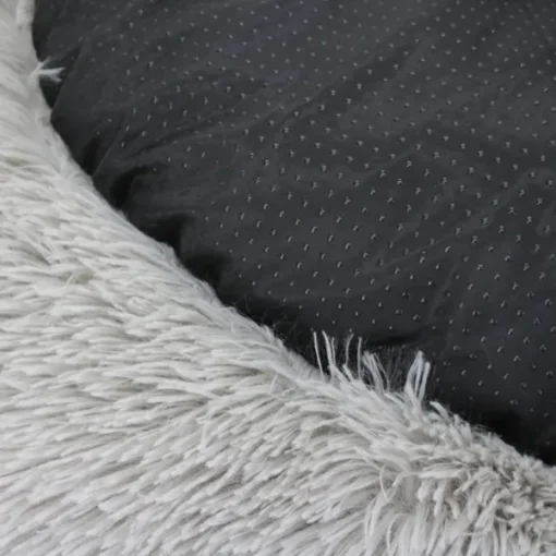 Fluffy Calming Bed Dark Grey XXL-Brava Best