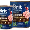 Chicken with Hearts märkäruoka, 400g-Brit Premium by Nature Online