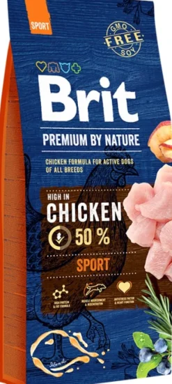Brit Premium by Nature Sport täysravinto, 15 kg Clearance