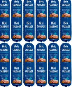 Chicken & Lamb -koiranmakkara 800 g x 12-Brit Premium Discount