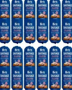 Brit Premium Chicken & White Fish -koiranmakkara 12 x 800 g Best