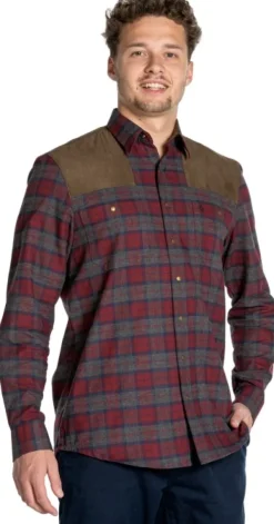 Frederick Shirt flanellipaita, punainen-Browning Best