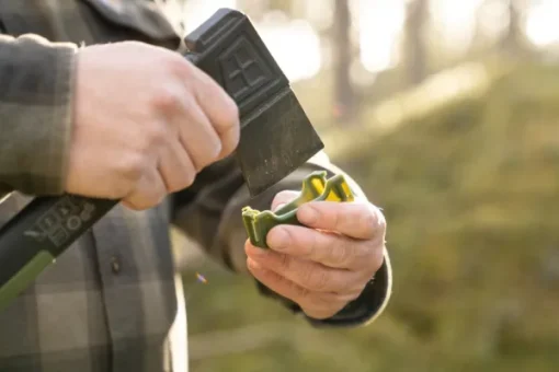 Kikut Axe 36 cm retkikirves, musta/vihreä-Brusletto Online