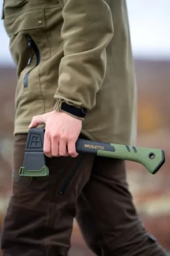 Kikut Axe 36 cm retkikirves, musta/vihreä-Brusletto Online