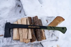 Brusletto Kikut Splitting Axe 71 cm halkaisukirves, musta/vihreä Clearance