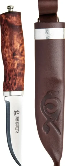 Brusletto Norgeskniven -puukko, 9,5 cm Outlet