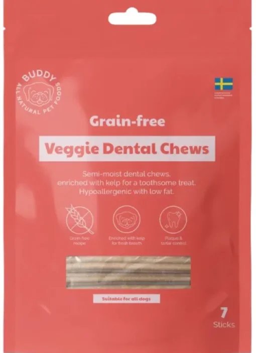 Buddy Grain-free Dental Stick enriched with Kelp hammaspurutikku, M Online
