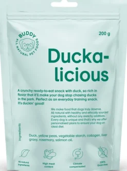 Semi-moist Snack makupala ankka/rosmariini, 200 g-Buddy Discount