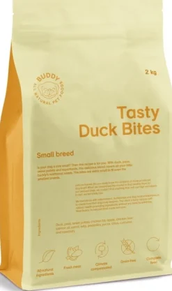 Buddy Tasty Duck Bites kuivaruoka, 2 kg New