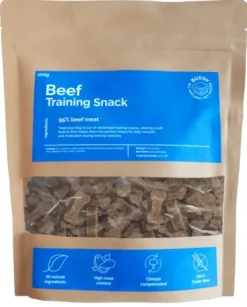 Buddy Training Snacks Beef makupalat, 100g New