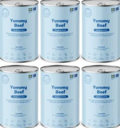Buddy Yummy Beef koiran märkäruoka, 6 x 400g Sale