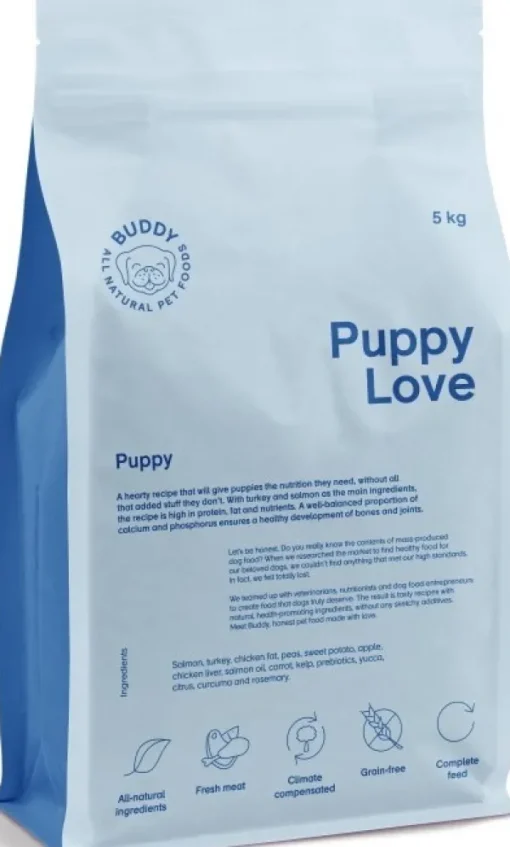  Puppy Love pentujen kuivaruoka, 5 kg-Buddy Discount