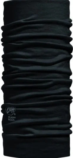Buff Lightweight Merino Wool tuubihuivi, musta Sale