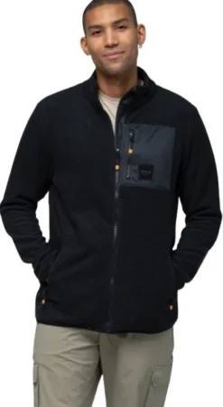 M's BaseCamp Fleece Jacket 2.0 Black-Bula Fashion