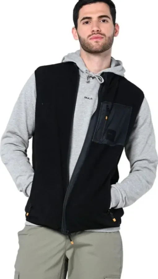 Bula M's BaseCamp Fleece Vest 2.0 Black New