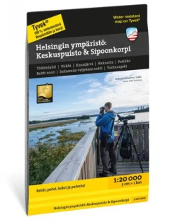 Helsingin ympäristö: Keskuspuisto & Sipoonkorpi 1:20 000-Calazo Outlet
