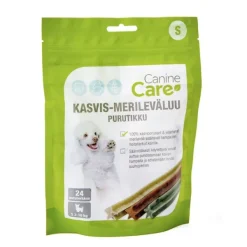 CanineCare Kasvis-merileväluu Purutikku S, 24 kpl New