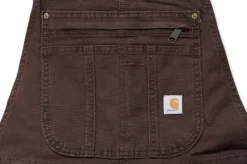 Carhartt Workwear Carhartt Crawford Bib Overall naisten haalari, tummanruskea Fashion