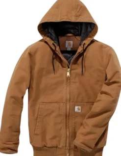 Carhartt Workwear Carhartt Duck Active Jacket takki, ruskea Discount