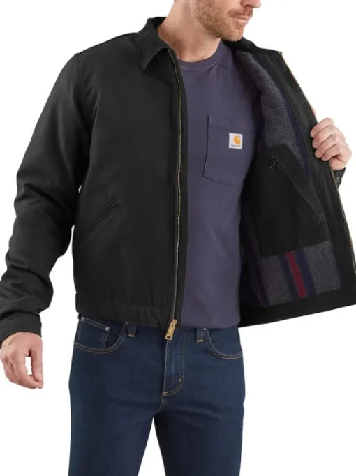 Carhartt Workwear Carhartt Duck Detroit Jacket takki, Black Sale