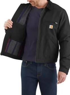 Carhartt Workwear Carhartt Duck Detroit Jacket takki, Black Sale